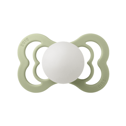 BIBS Speen Maat 2 Sage Night Supreme Silicone - BIBS - Babywinkel - 5713795223480