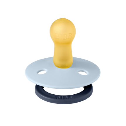 BIBS Spenen Pacifier Studio Fusion 2 pack Baby blue/petrol Speenmaat 1