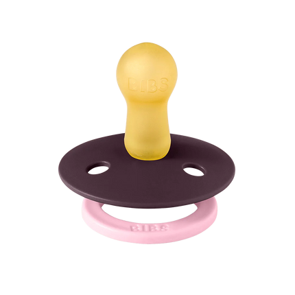 BIBS Spenen Pacifier Studio Fusion 2 pack Dusky lilac/Plum Speenmaat 1