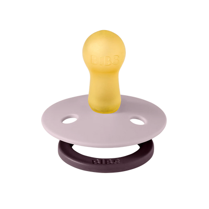 BIBS Spenen Pacifier Studio Fusion 2 pack Dusky lilac/Plum Speenmaat 2