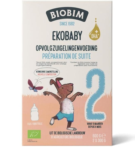 Biobim Melkpoeder Ekobaby 2 6+ Maanden - Biobim - Babywinkel - 8713445090872