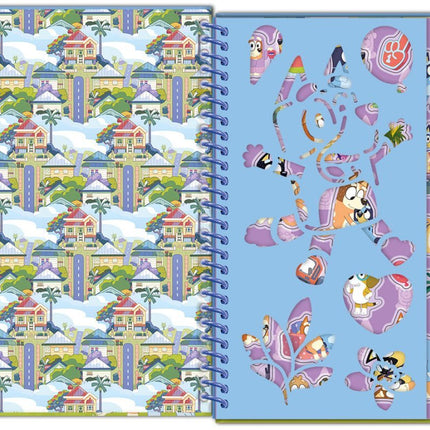 Bluey Knutsel Boek Kraskaarten - Babywinkel - 8714274290112