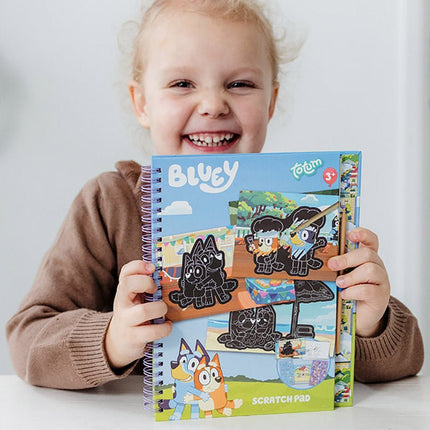 Bluey Knutsel Boek Kraskaarten - Babywinkel - 8714274290112