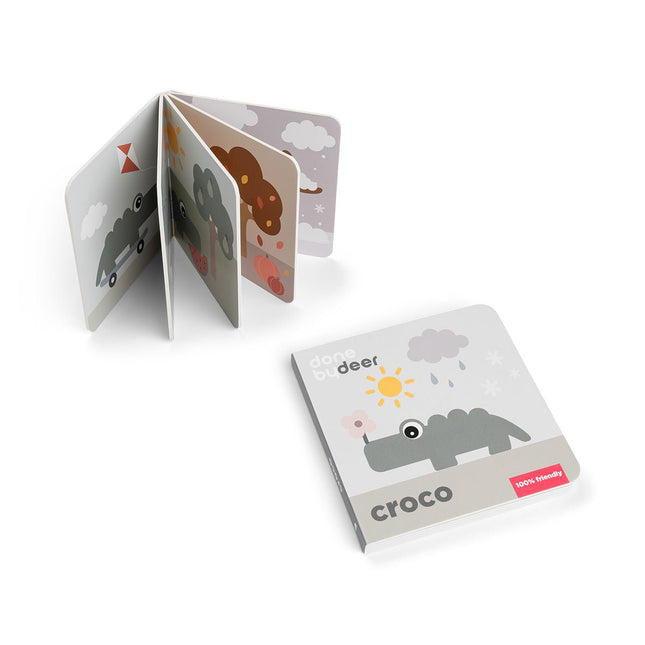 Board book Seasons Croco - Babywinkel - 5712643057598