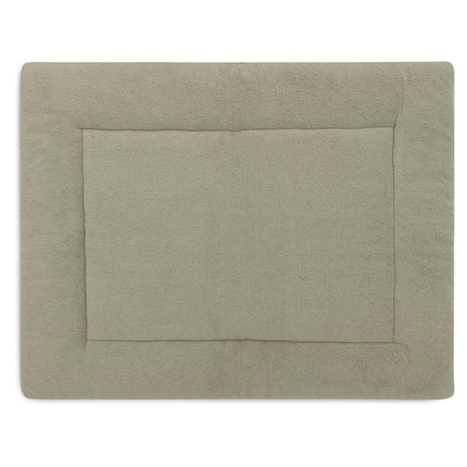 Boxkleed 75x95cm Grain Knit - Olive Green - Babywinkel - 8717329377721