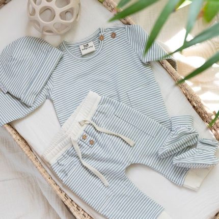 Broekje Stripe nordic blue - Babywinkel - 8721052103229