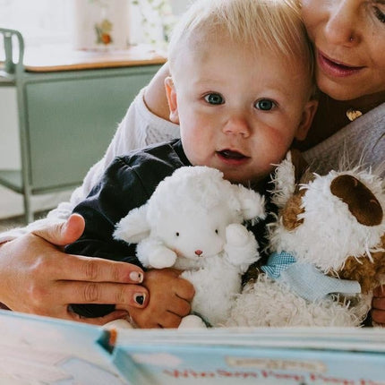 Bunnies By The Bay Knuffel Klein Lammetje 18cm - Bunnies By The Bay - Babywinkel - 843584008112
