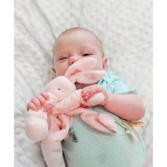 Bunnies By The Bay Knuffeldoekje Konijn Roze 25cm - Bunnies By The Bay - Babywinkel - 811357001462