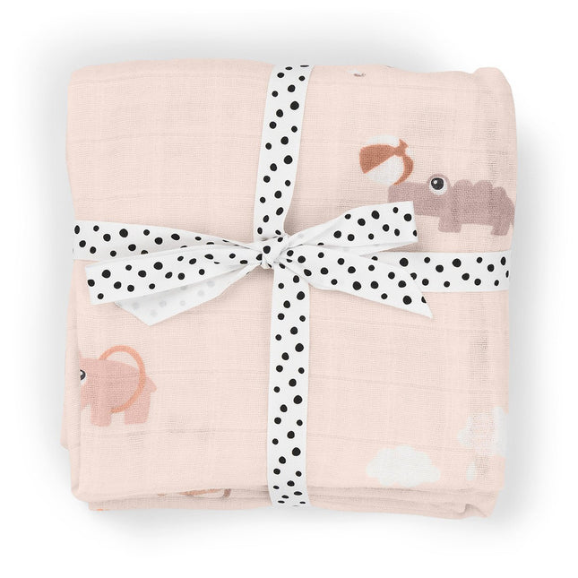 Burp cloth 2 - pack Playground - Babywinkel - 5712643055075