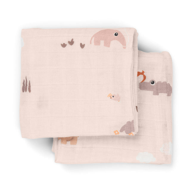 Burp cloth 2 - pack Playground - Babywinkel - 5712643055075