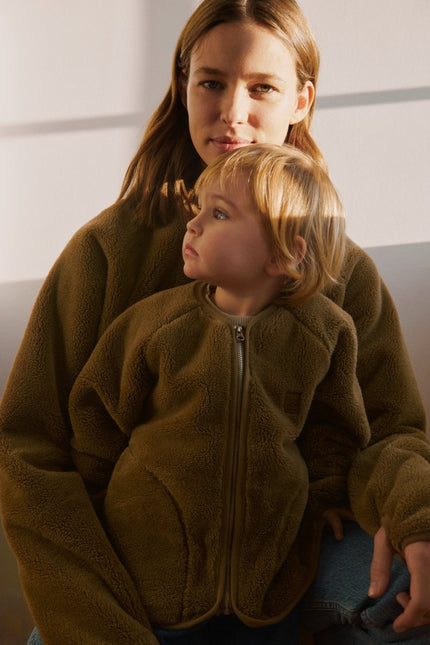 Calina Adult Pile Jacket Oat koop je bij Babywinkel