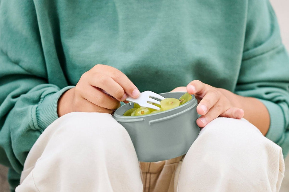 Mepal Fruitbox Campus Coolmint Met Vork 300Ml koop je bij Babywinkel