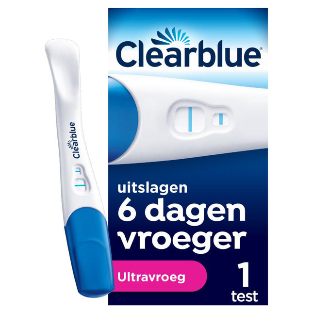 Clearblue Zwangerschapstest Digitaal Ultravroeg 1st - Clearblue - Babywinkel - 8700216299671