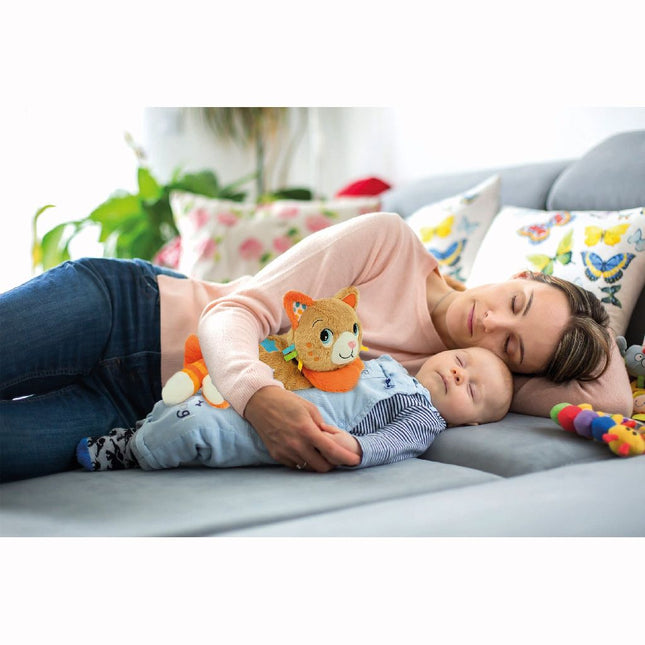 Clementoni Baby Kitty Cat Calming Plush - Babywinkel - 8005125177714