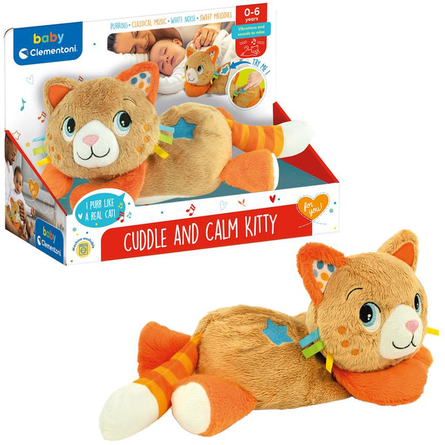 Clementoni Baby Kitty Cat Calming Plush - Babywinkel - 8005125177714