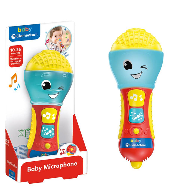 Clementoni Baby Microphone - Babywinkel - 8005125179138