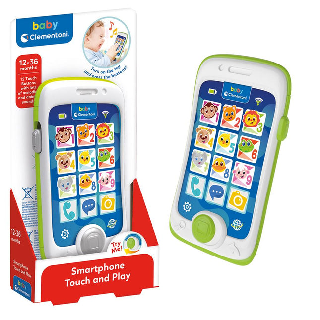 Clementoni Speelgoed Telefoon Touch And Play koop je bij Babywinkel