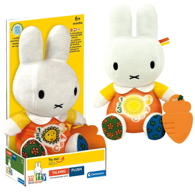 Clementoni Nijntje Sprekende Knuffel - Babywinkel - 8005125561858