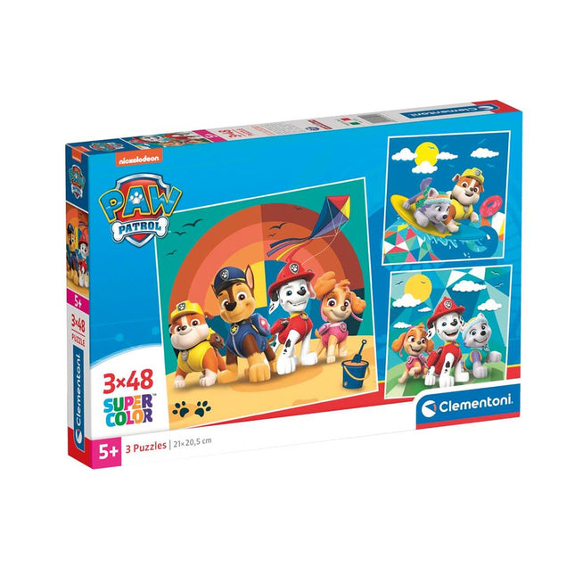 Clementoni Paw Patrol Puzzel 3x48st koop je bij Babywinkel