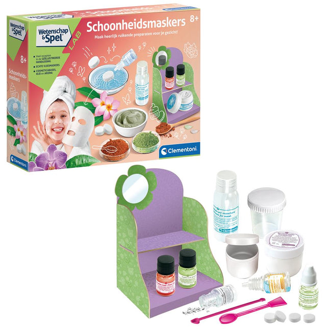Clementoni Wetenschap Beauty Maskers - Babywinkel - 8005125669516