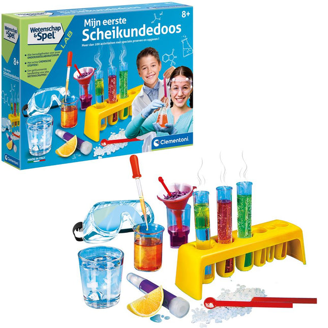 Clementoni Wetenschap Eerste Chemieset - Babywinkel - 8005125664146