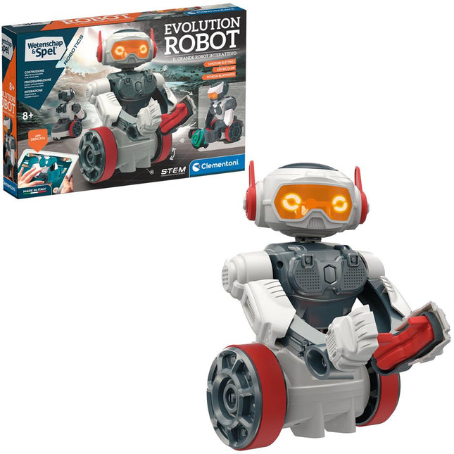 Clementoni Wetenschap Evolution Robot - Babywinkel - 8005125561834