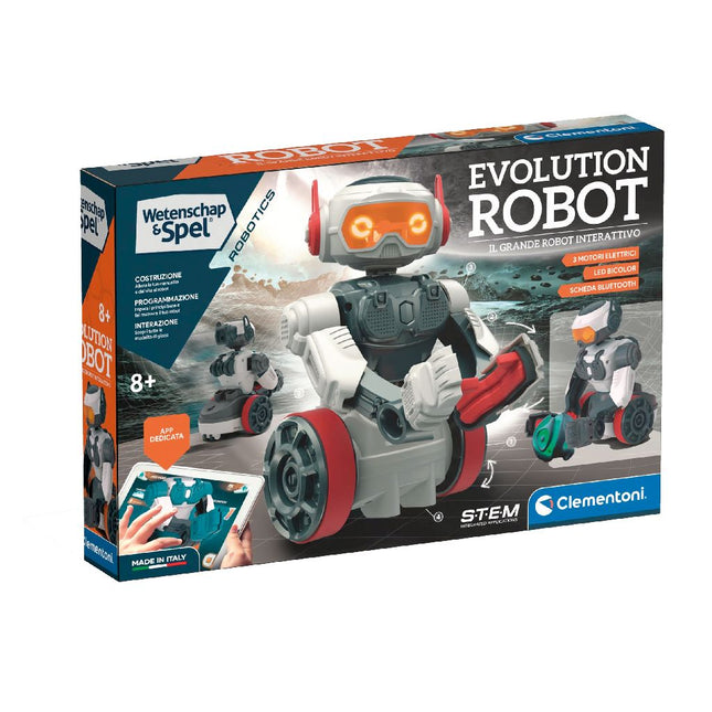 Clementoni Wetenschap Evolution Robot - Babywinkel - 8005125561834