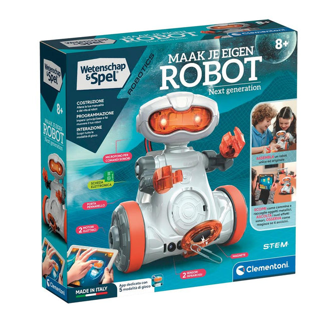 Clementoni Wetenschap Maak Je Eigen Robot - Babywinkel - 8005125561711