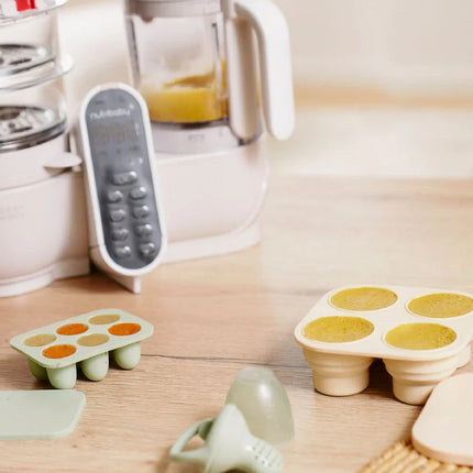 Babymoov Set Siliconen bakjes + Knabbelaar