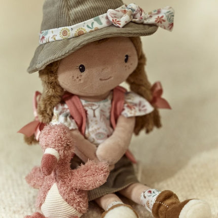 Little Dutch Knuffelpop Rosa Safari