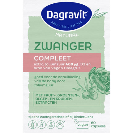 Dagravit Zwangerschapsvitamines 60 Capsules - Dagravit - Babywinkel - 8711744055189