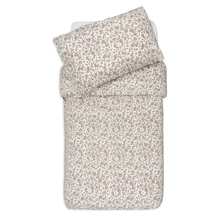 Dekbedovertrek met sloop 100x140cm - Retro Flowers - Babywinkel - 8717329376588