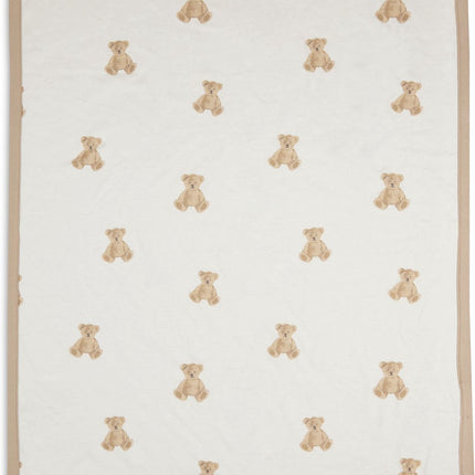 Deken Ledikant Jersey 100x150cm - Teddy Bear - Babywinkel - 8717329370067