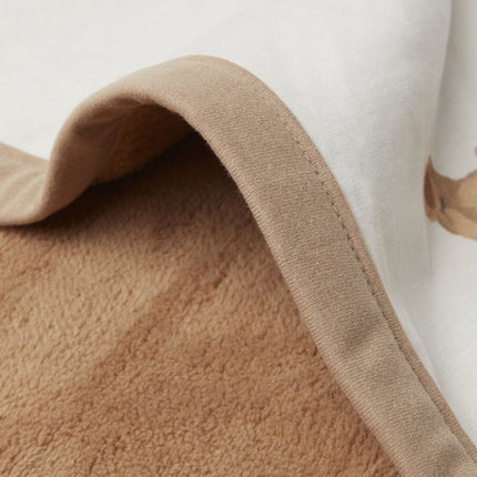 Deken Ledikant Jersey 100x150cm - Teddy Bear - Babywinkel - 8717329370067