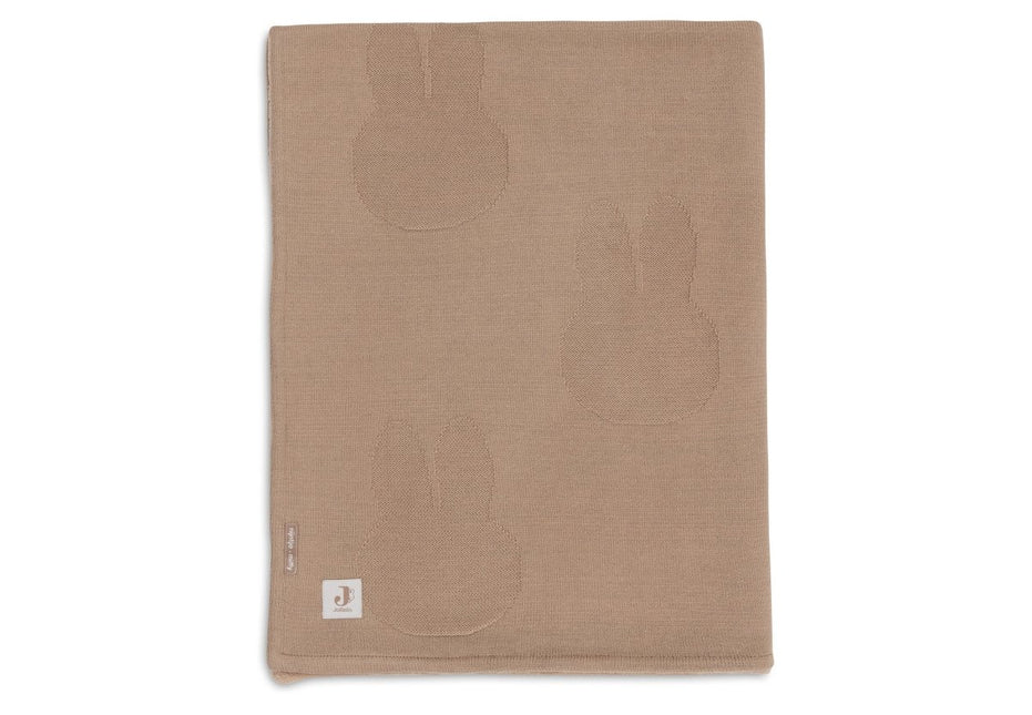 Jollein Wiegdeken Miffy Biscuit/ Velvet 75X100Cm koop je bij Babywinkel