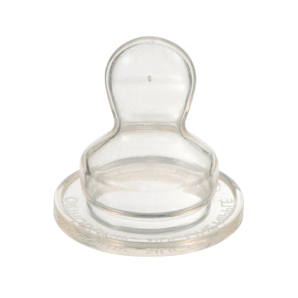 Difrax Flessenspeen Plat S (2 Stuks) Gaatje Boven - Difrax - Babywinkel - 8711736006946