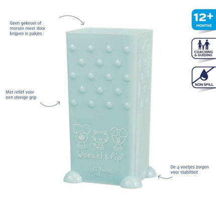 Difrax Pakjeshouder Woezel & Pip Mint - Difrax - Babywinkel - 8711736560189