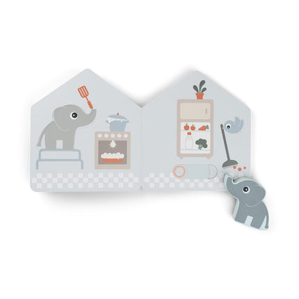 Done by Deer Baby Boekje Deer Friends Olifant - Done by Deer - Babywinkel - 5712643050339