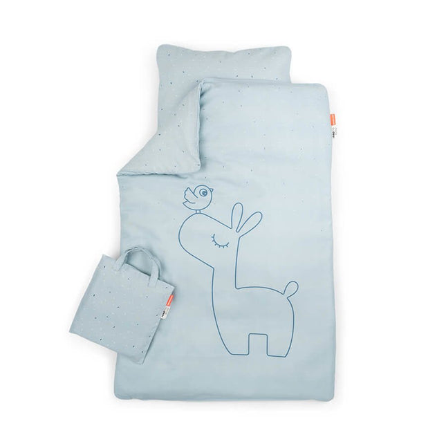 Done by Deer Dekbedovertrek Junior Lalee Blue 100x130cm koop je bij Babywinkel