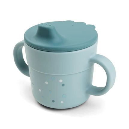 Done by Deer Drinkbeker Happy Dots Blue - Done by Deer - Babywinkel - 5712643047810