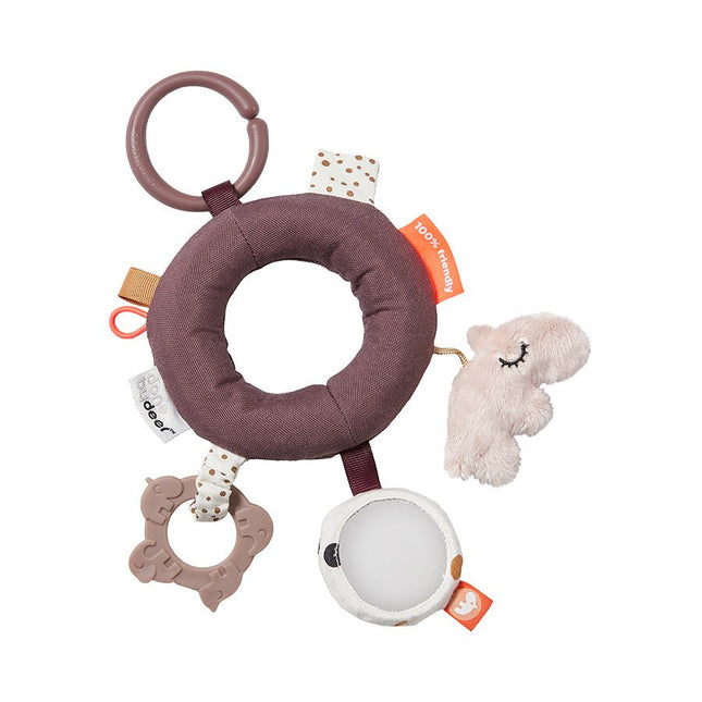 Done by Deer Educatief Speelgoed Deer Friends Activiteitsring Powder - Done by Deer - Babywinkel - 5712643018216