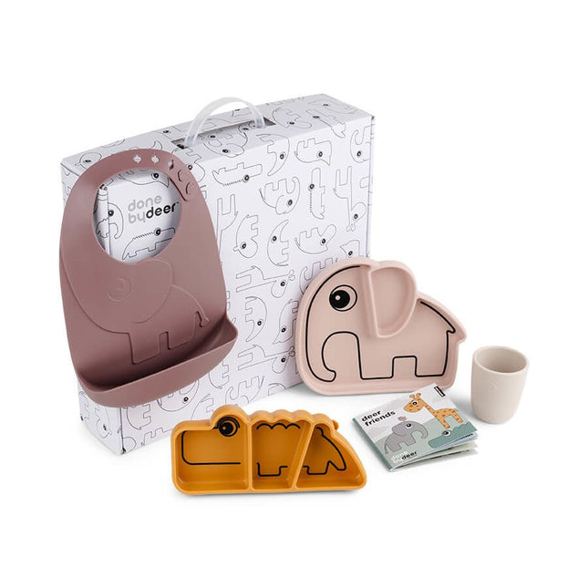Done by Deer Geschenkdoosje Diner Set Powder Mix - Done by Deer - Babywinkel - 5712643029892