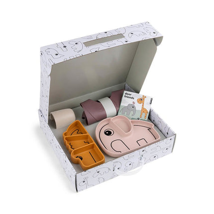 Done by Deer Geschenkdoosje Diner Set Powder Mix - Done by Deer - Babywinkel - 5712643029892