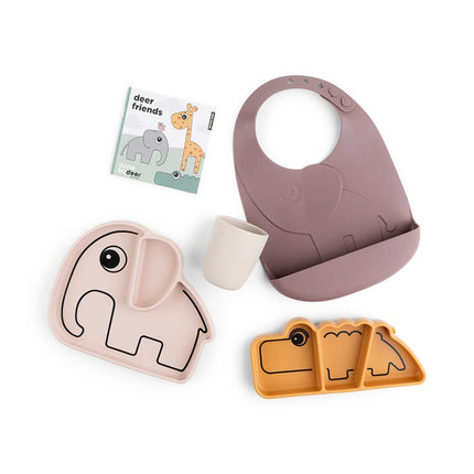 Done by Deer Geschenkdoosje Diner Set Powder Mix - Done by Deer - Babywinkel - 5712643029892