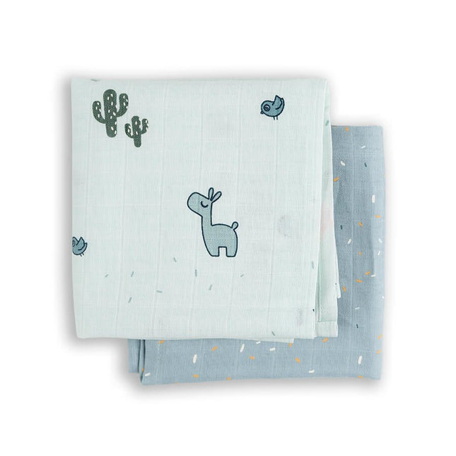 Done by Deer Hydrofiele Doek Lale Blue 2st - Done by Deer - Babywinkel - 5712643033417