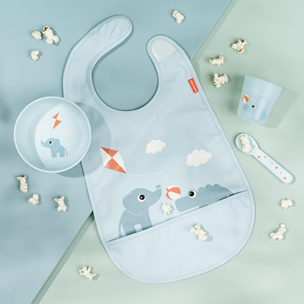Done by Deer Kinderservies Set Playgrond Blue 3 Pack - Done by Deer - Babywinkel - 5712643053736