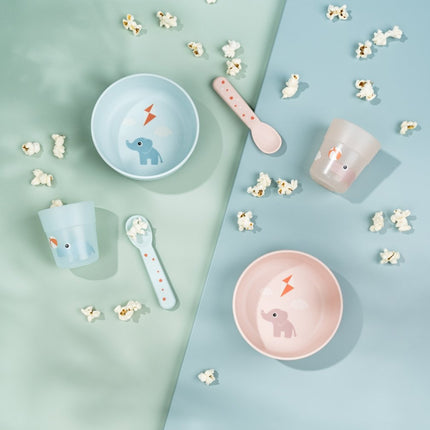 Done by Deer Kinderservies Set Playgrond Blue 3 Pack - Done by Deer - Babywinkel - 5712643053736