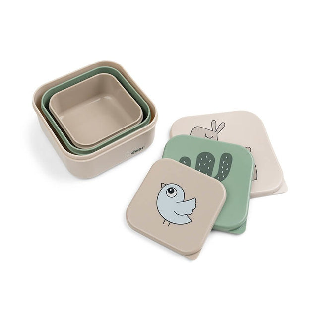 Done by Deer Lunchtrommel Set Lalee Sand Mix 3st koop je bij Babywinkel
