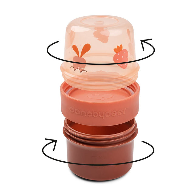 Done by Deer Snackbakje S Birdee Papaya 150ml koop je bij Babywinkel