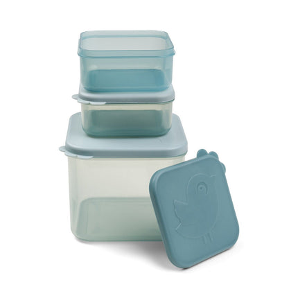 Done by Deer Snackbakje Set M Elphee Blue 3st - Done by Deer - Babywinkel - 5712643044918